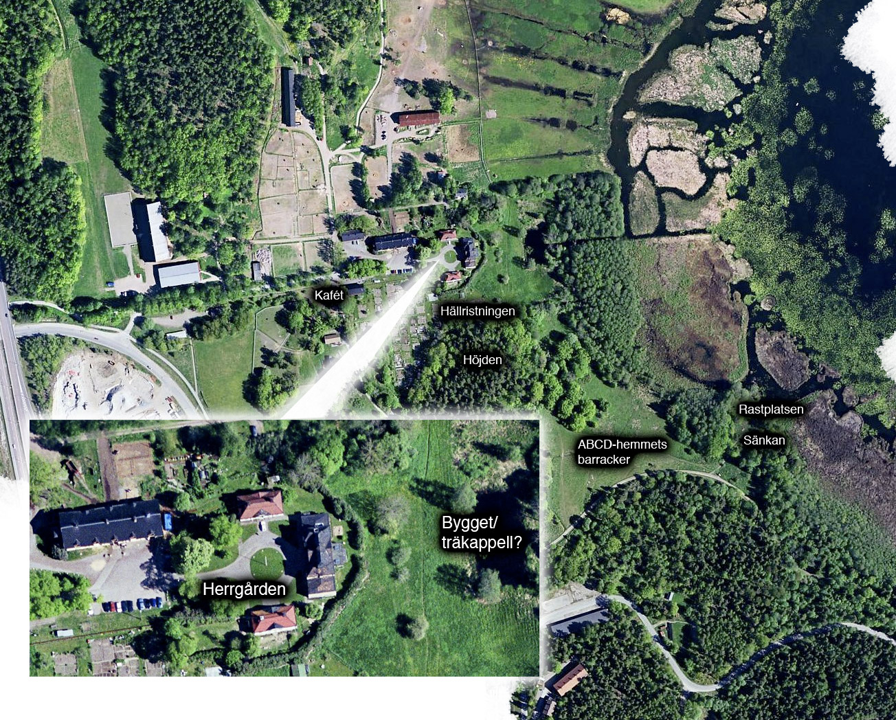 Staden är ett territorium, men leken känner inga gränser