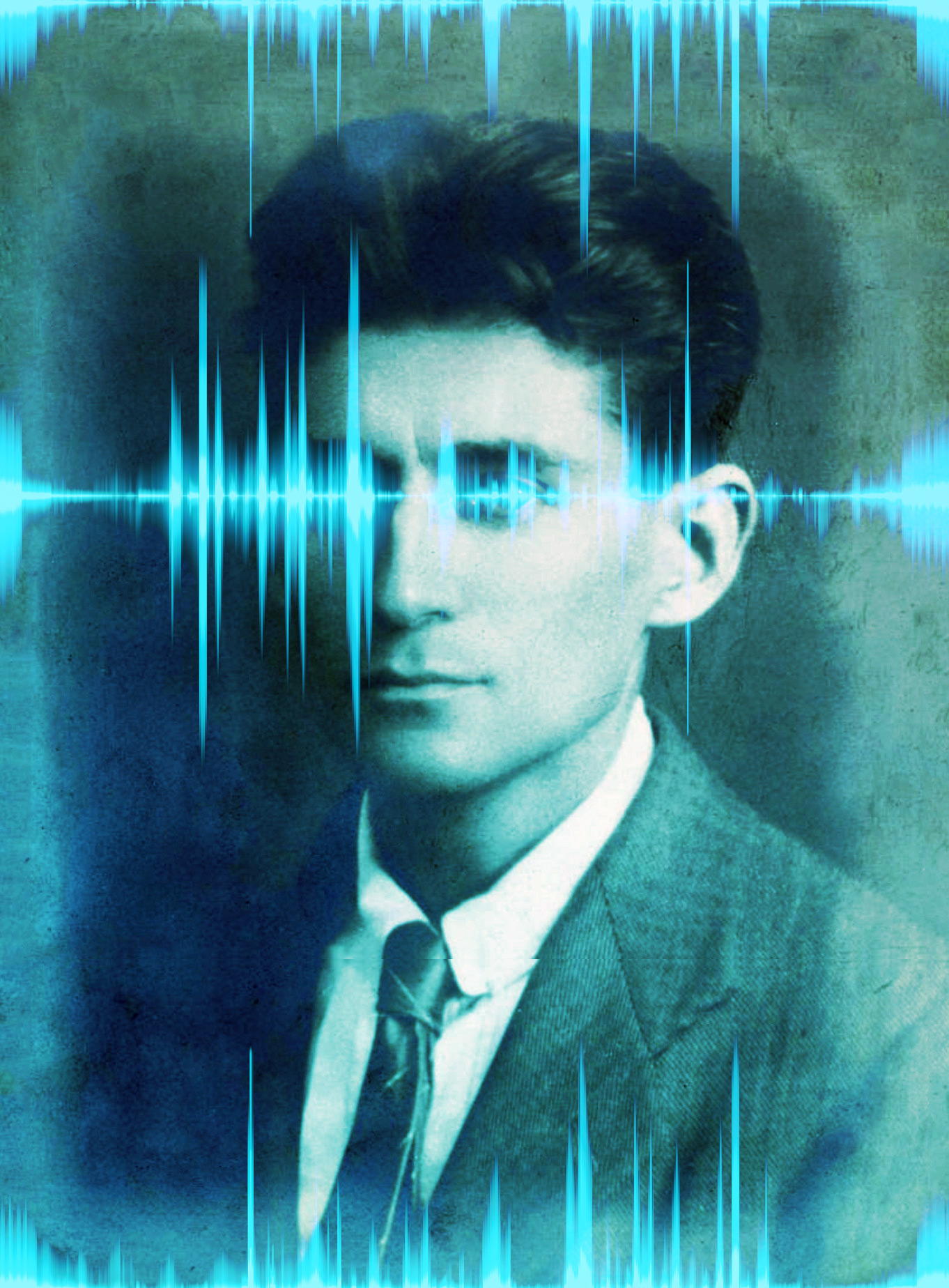 Kafka intersected with sound waves.